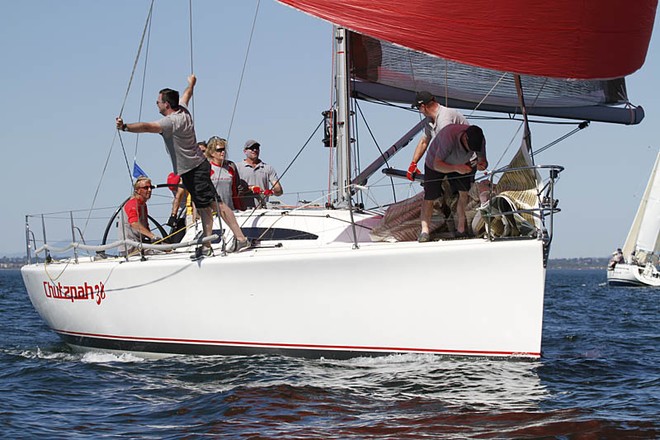 Chutzpah38 are all over the various scoreboards in the Club Marine Series 2011 Round Two © Teri Dodds http://www.teridodds.com